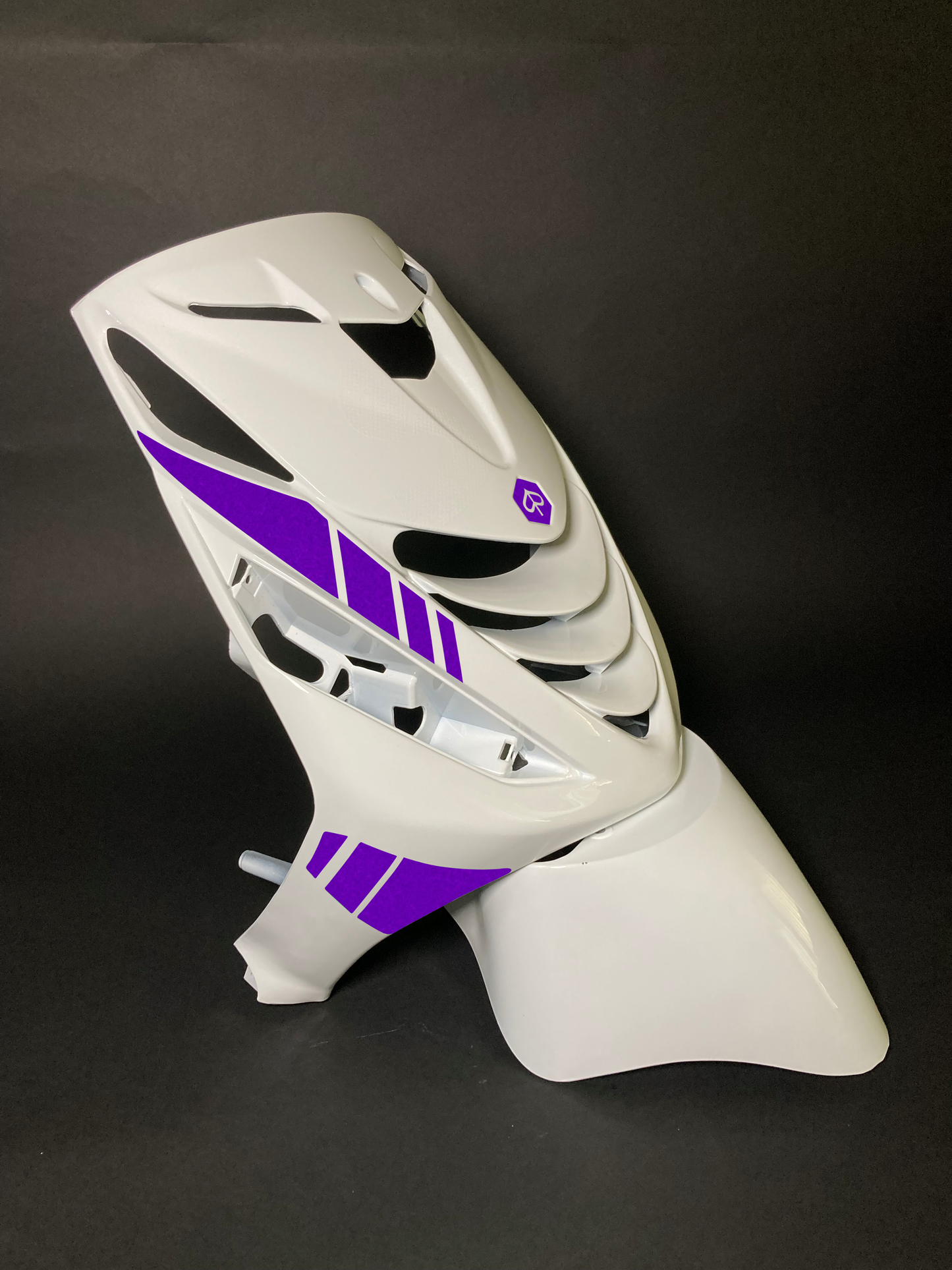 Zip Striped | Purple