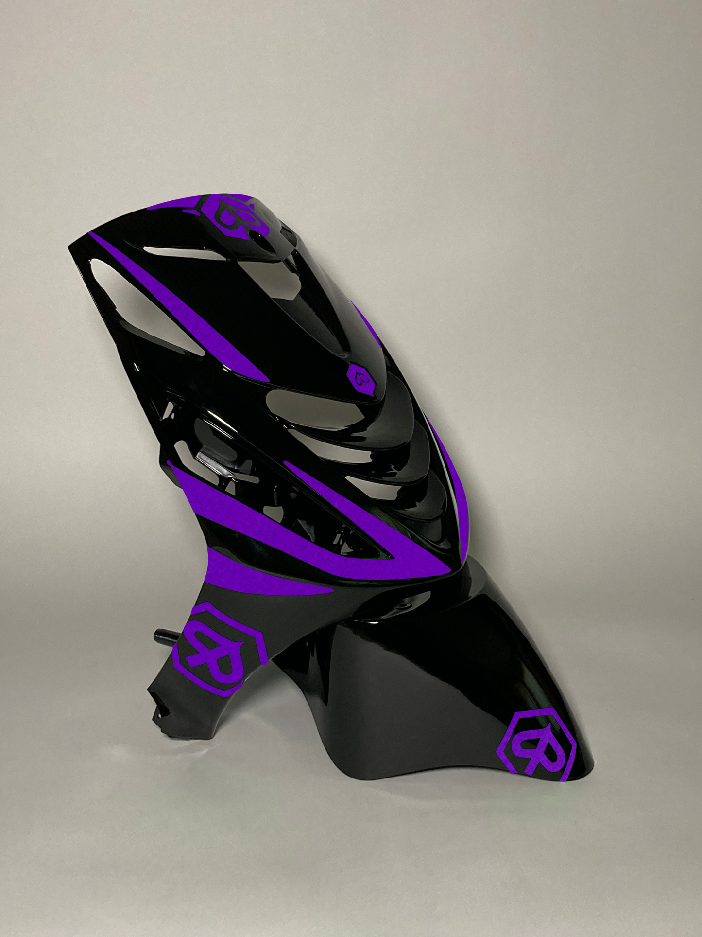 Zip Crossed | Purple