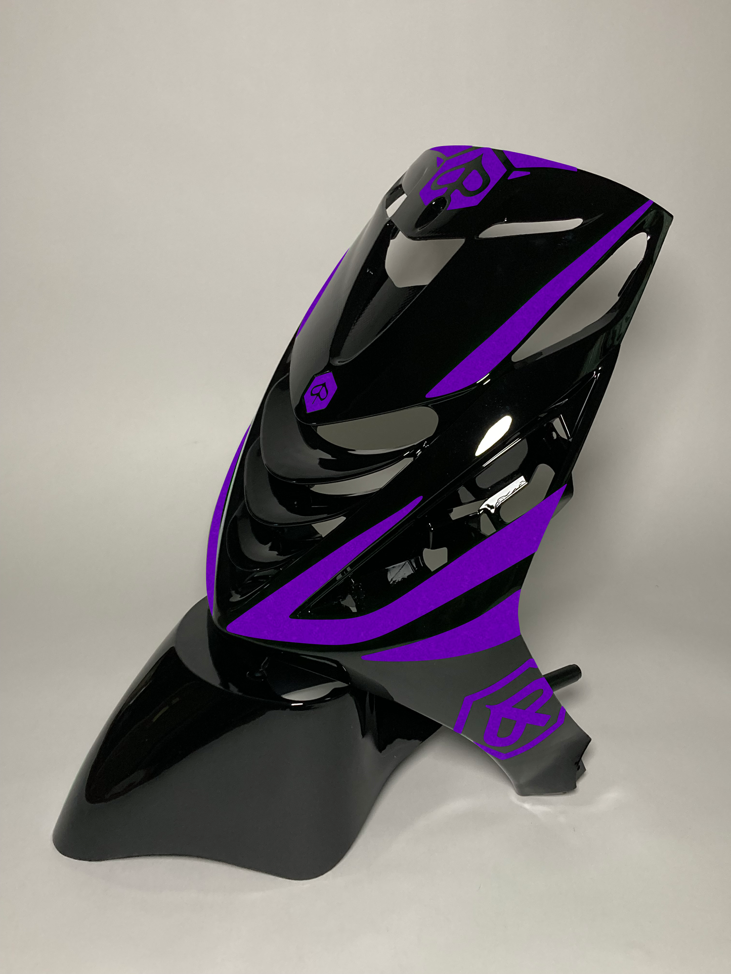 Zip Crossed | Purple