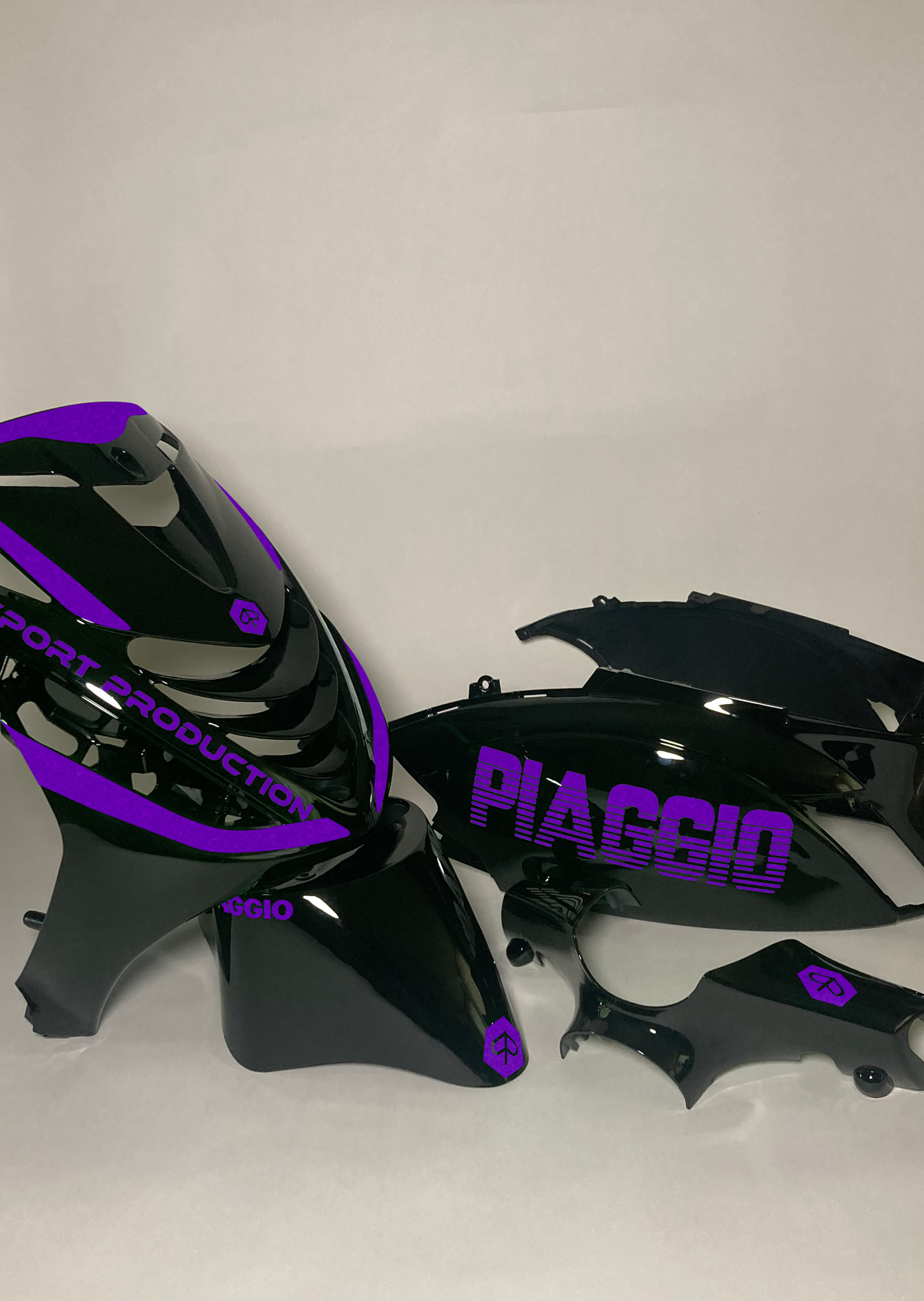 Zip Piaggio | Paars