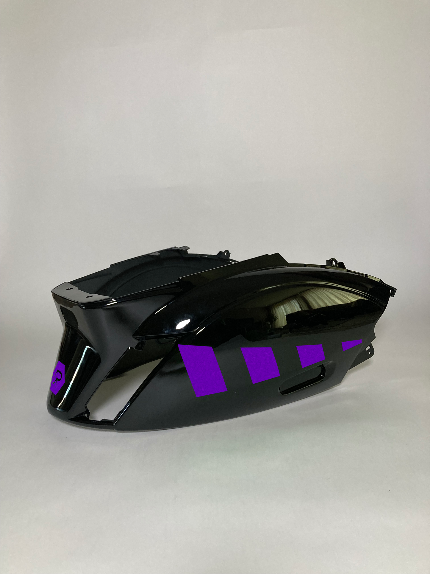 Zip Striped | Purple