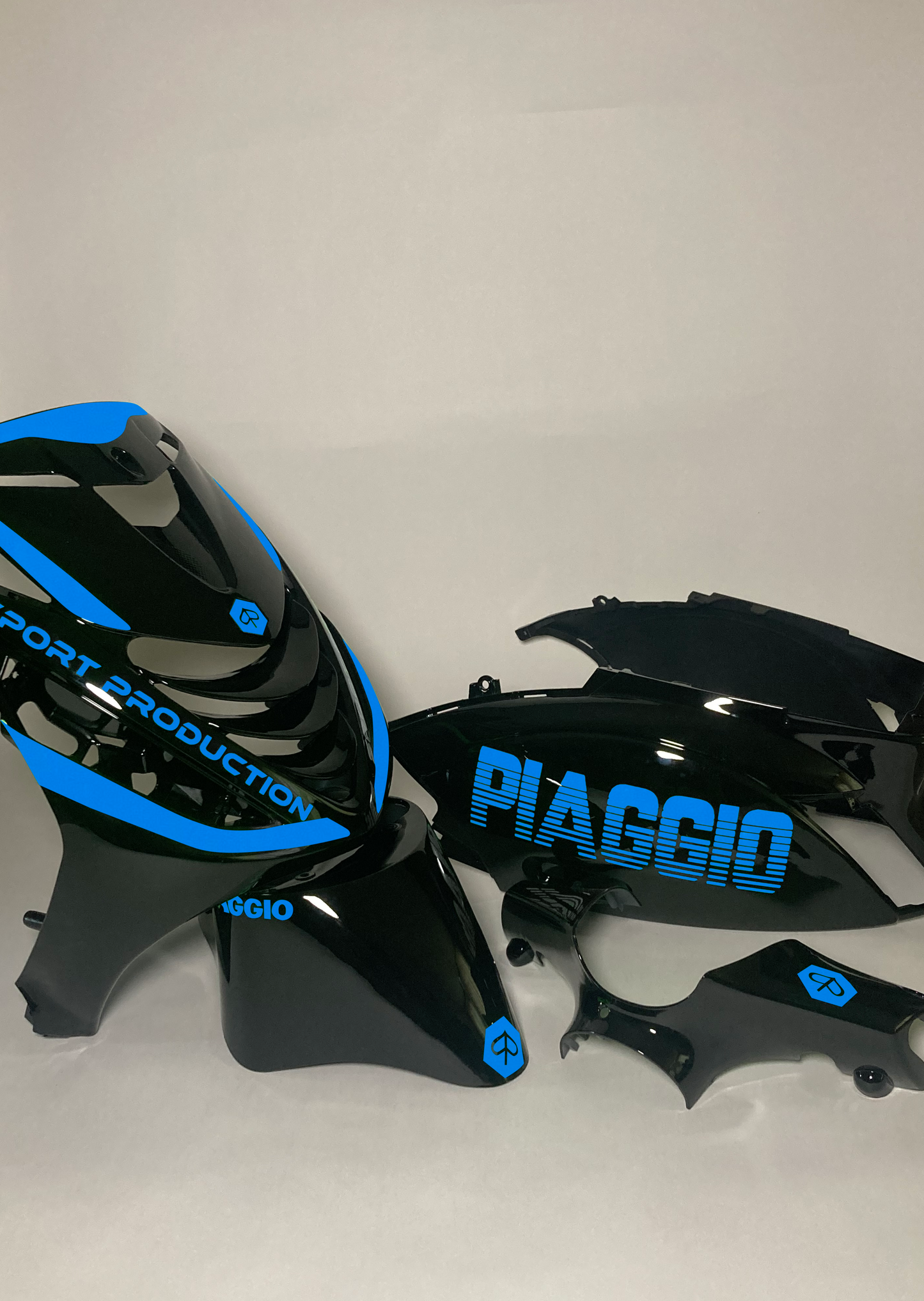 Zip Piaggio | Licht Blauw