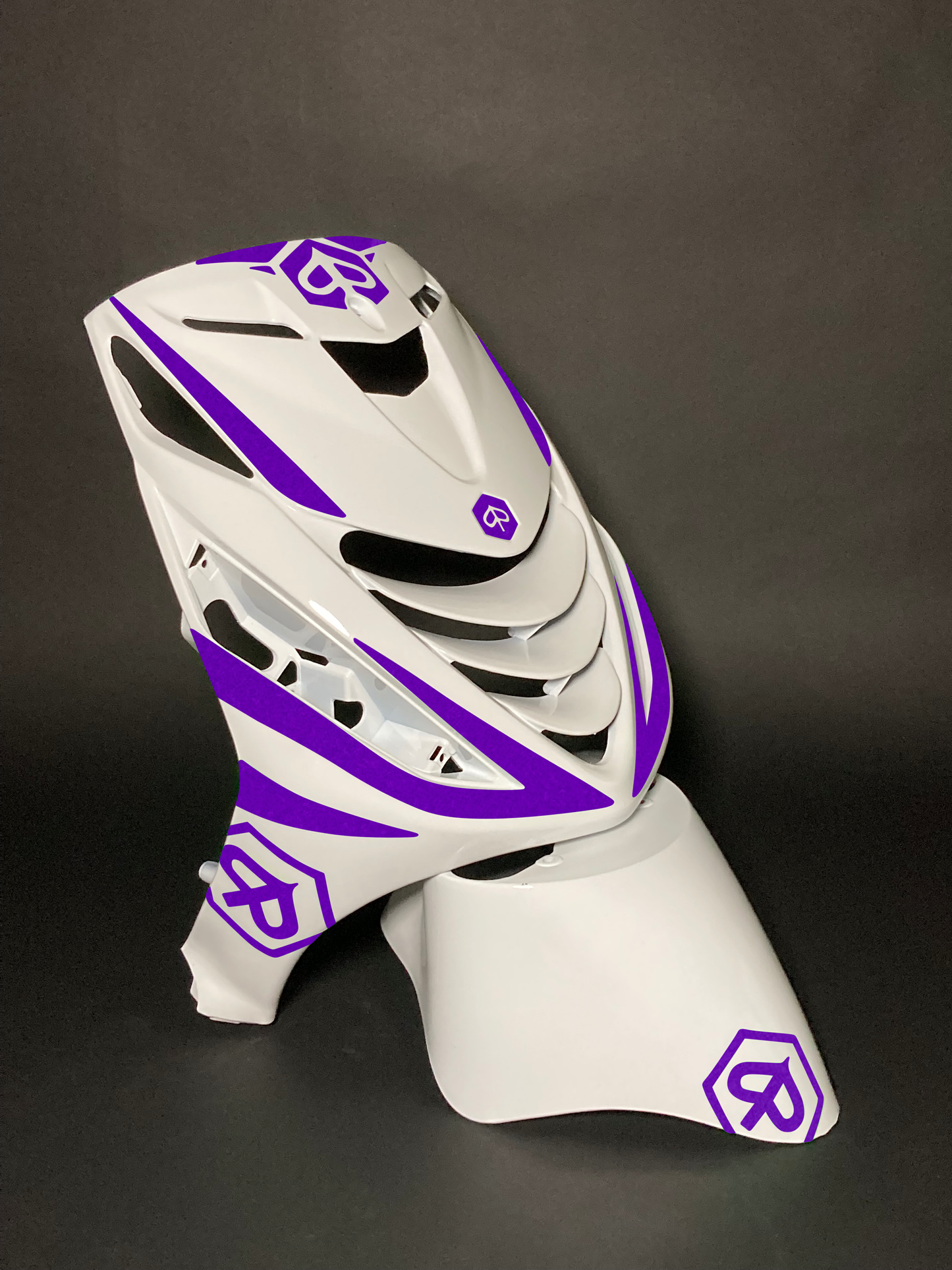 Zip Crossed | Purple