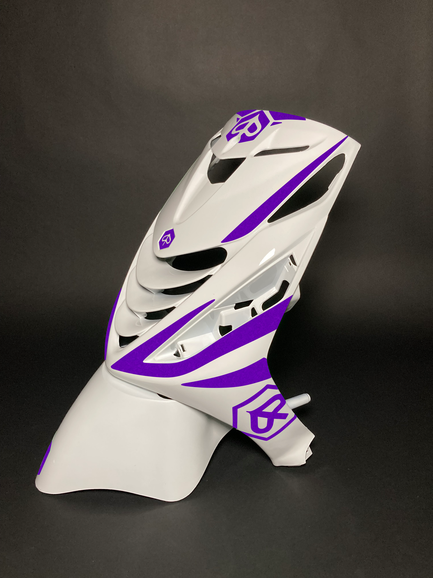 Zip Crossed | Purple
