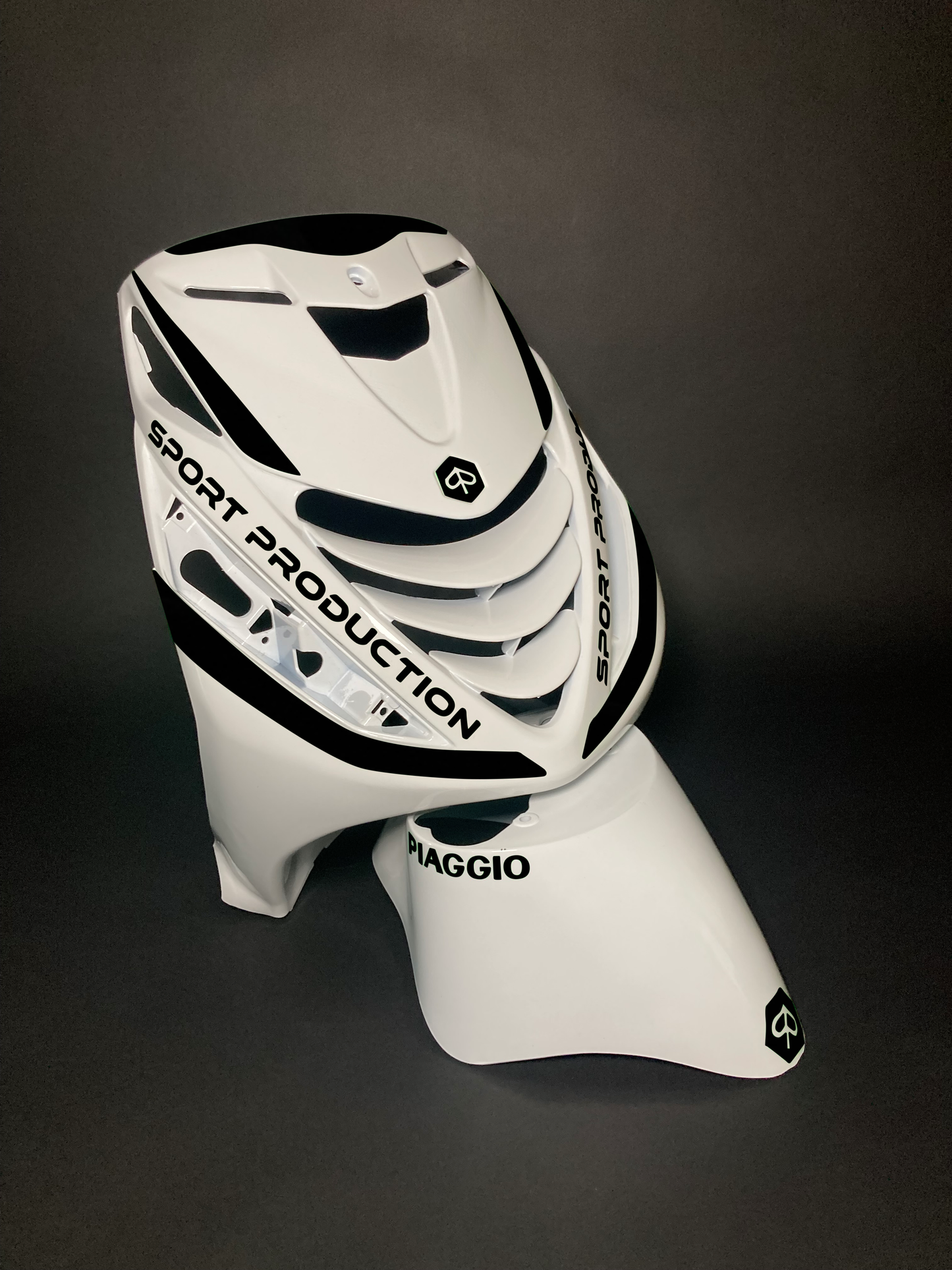 Zip Piaggio | Zwart