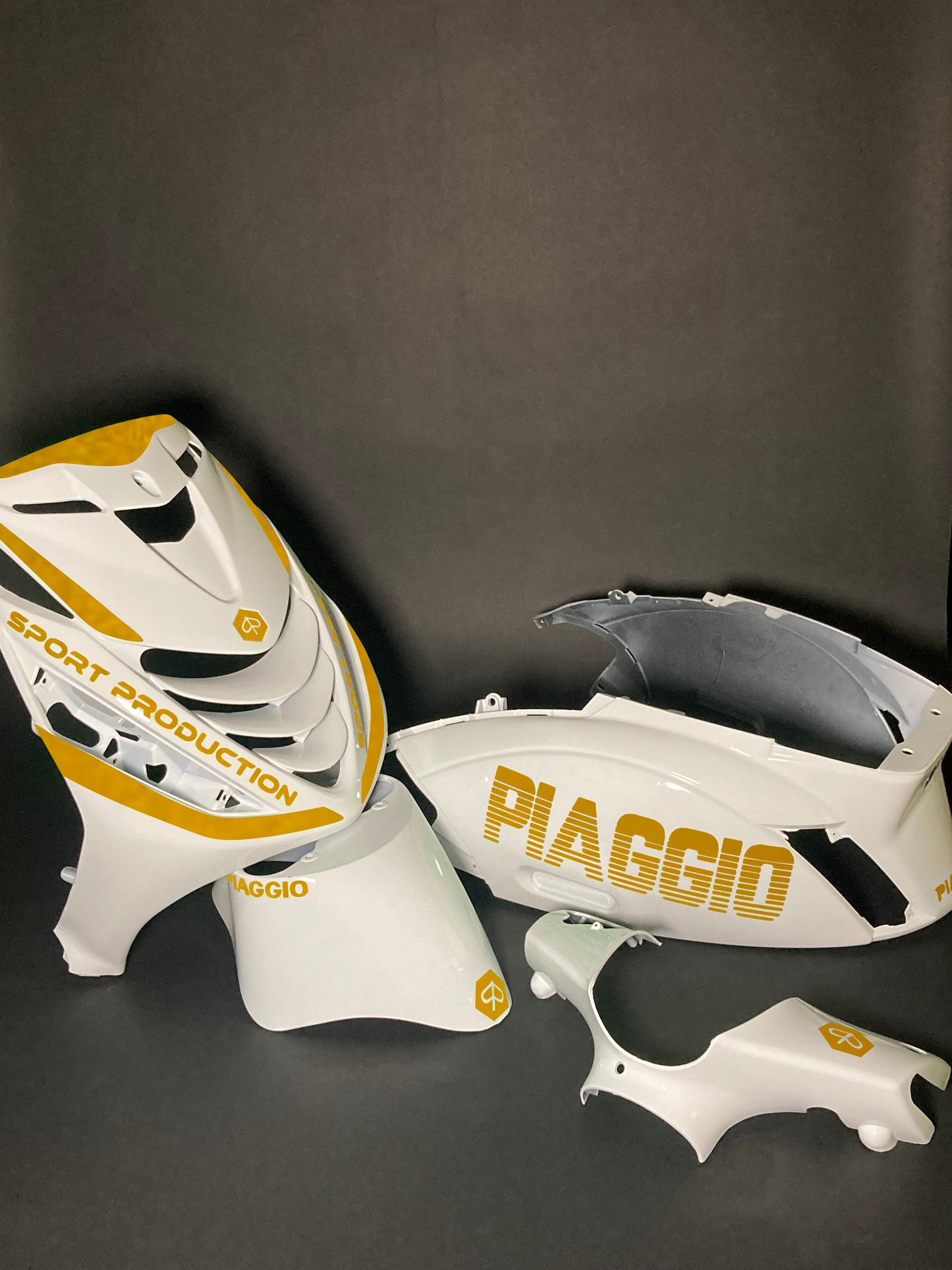 Zip Piaggio | Reflective Yellow