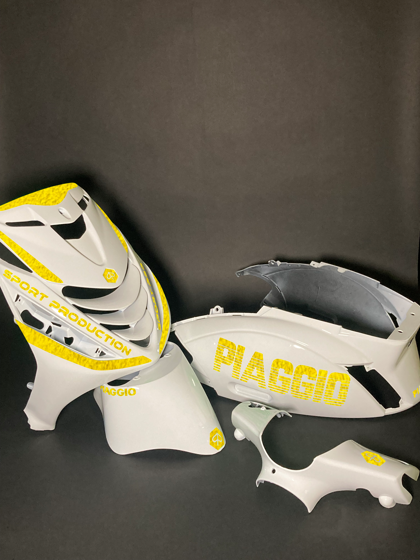 Zip Piaggio | Reflective Yellow