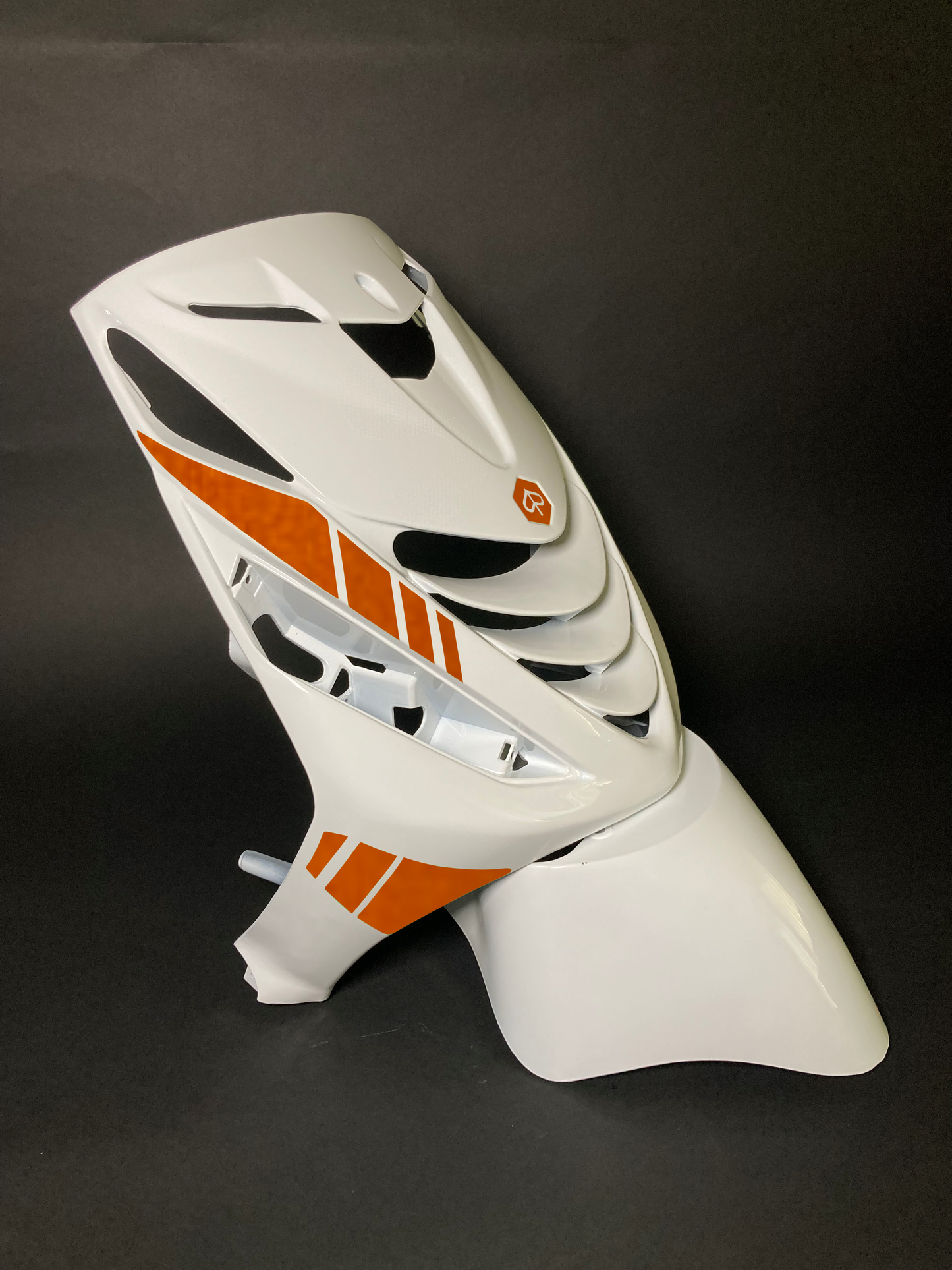 Zip Striped | Reflective Orange