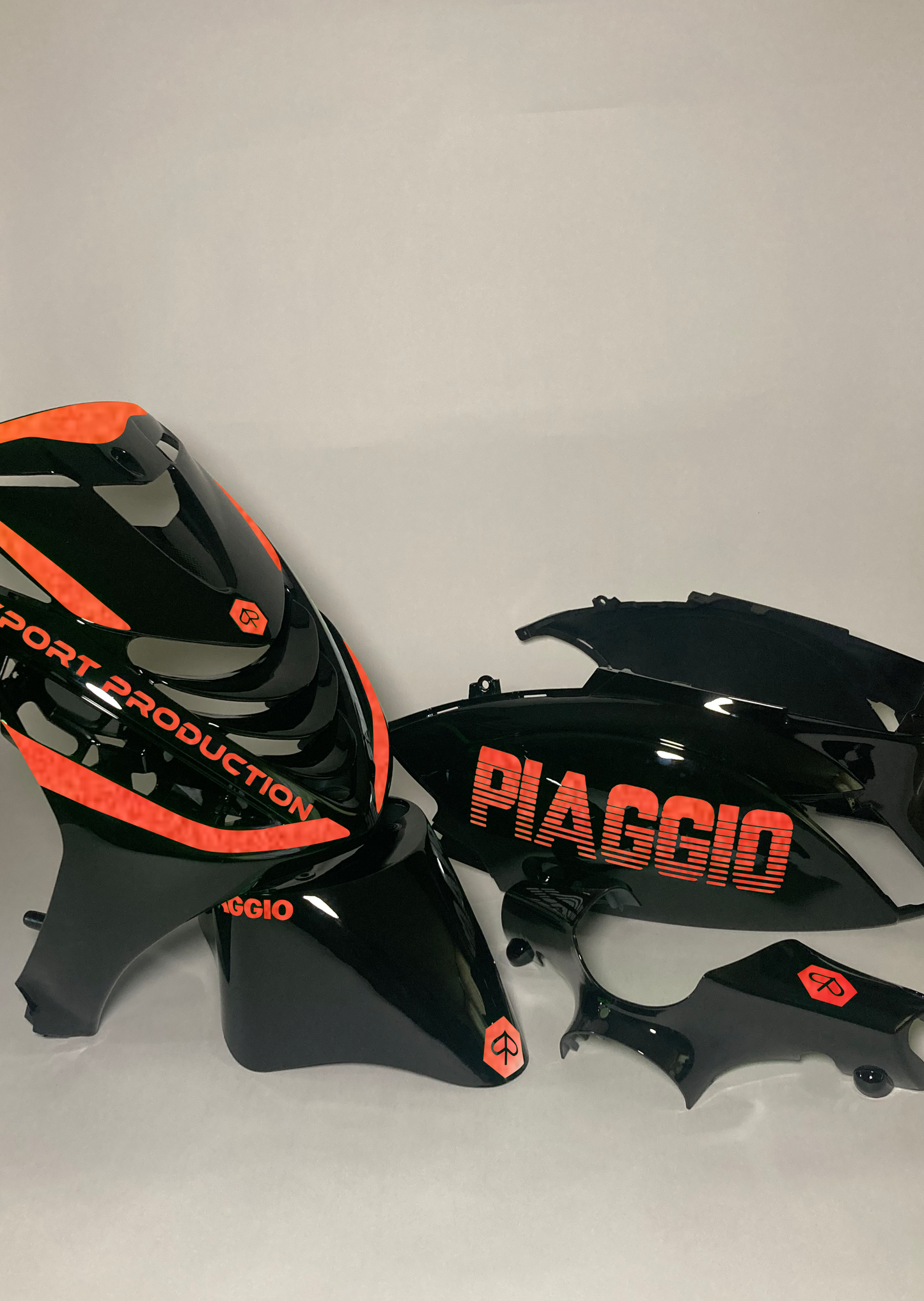 Zip Piaggio | Reflective Red