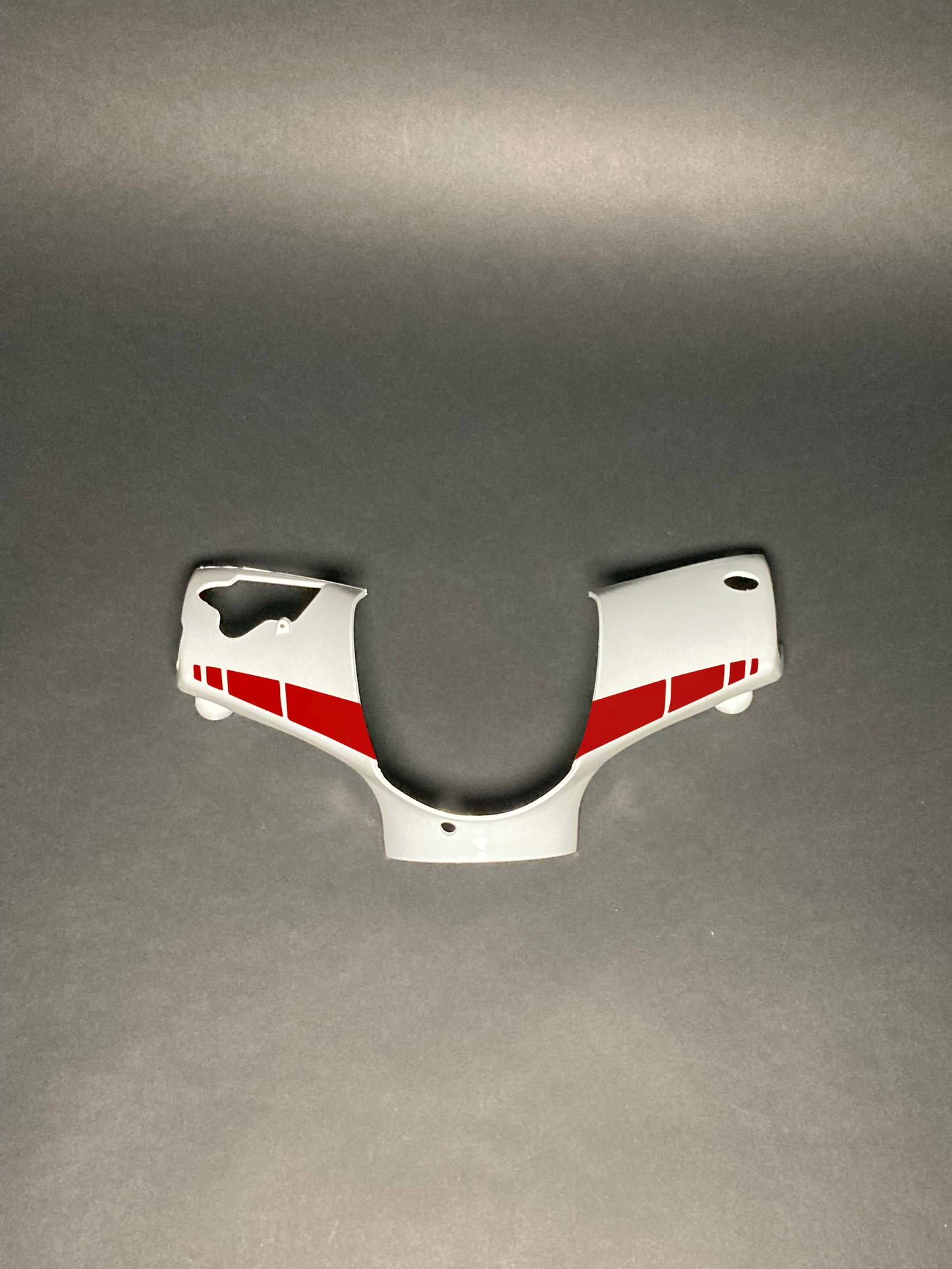 Zip Striped | Reflective Red
