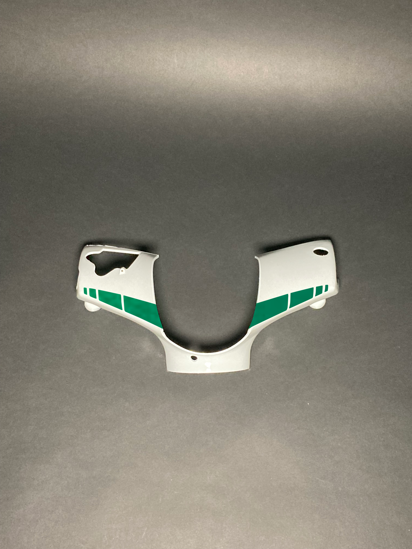 Zip Striped | Reflective Green
