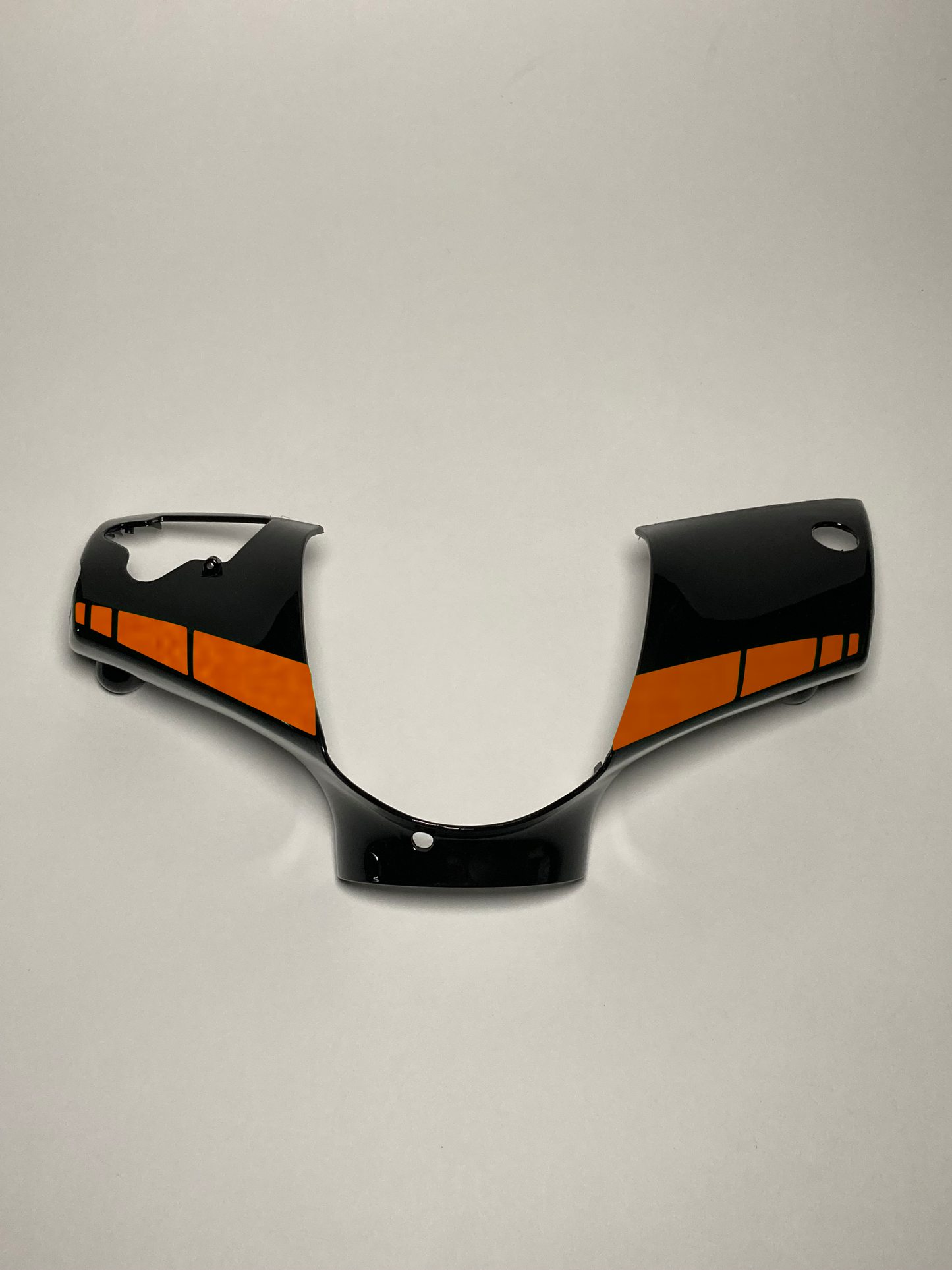 Zip Striped | Reflective Orange