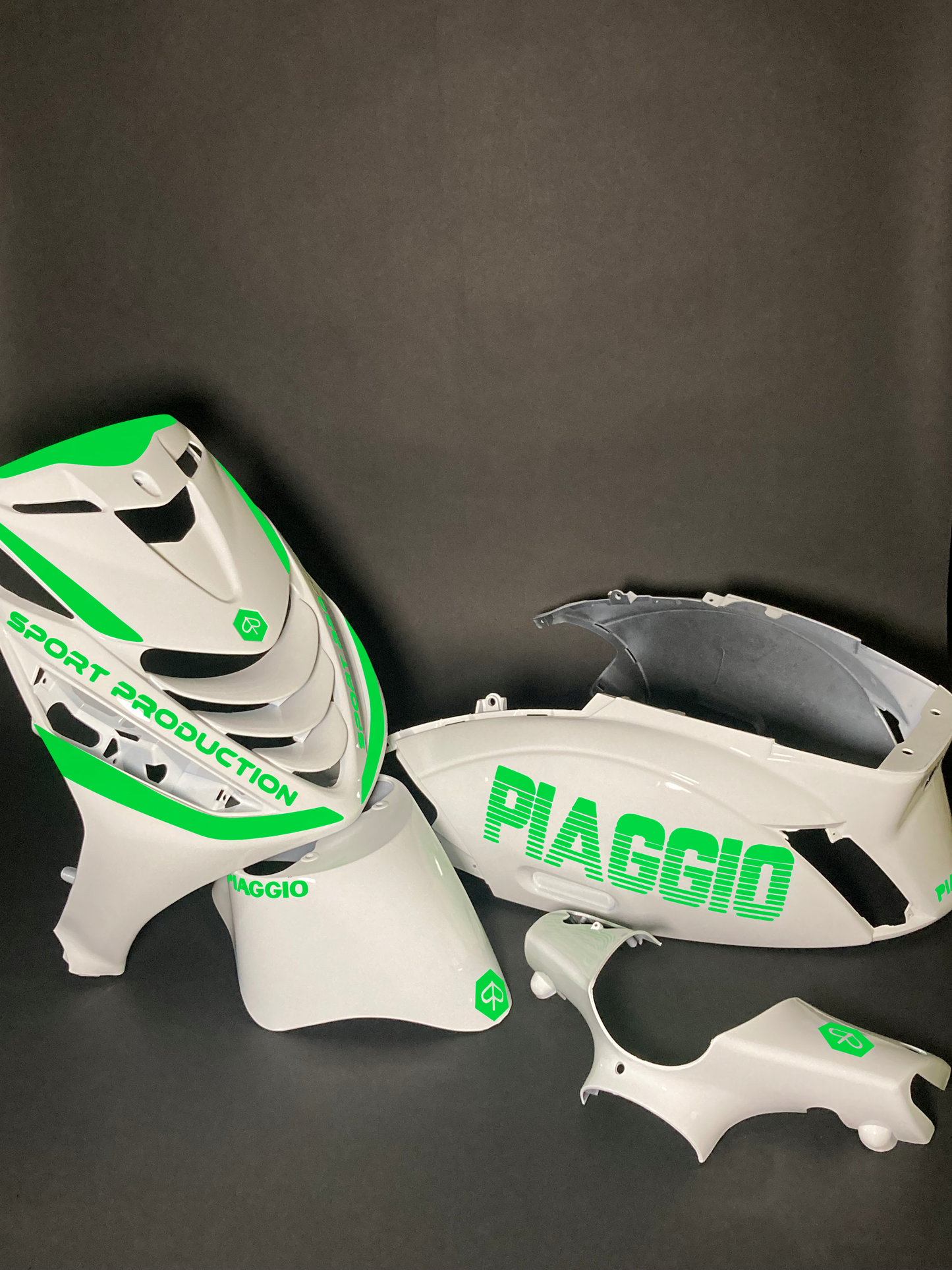 Zip Piaggio | Fluor Green