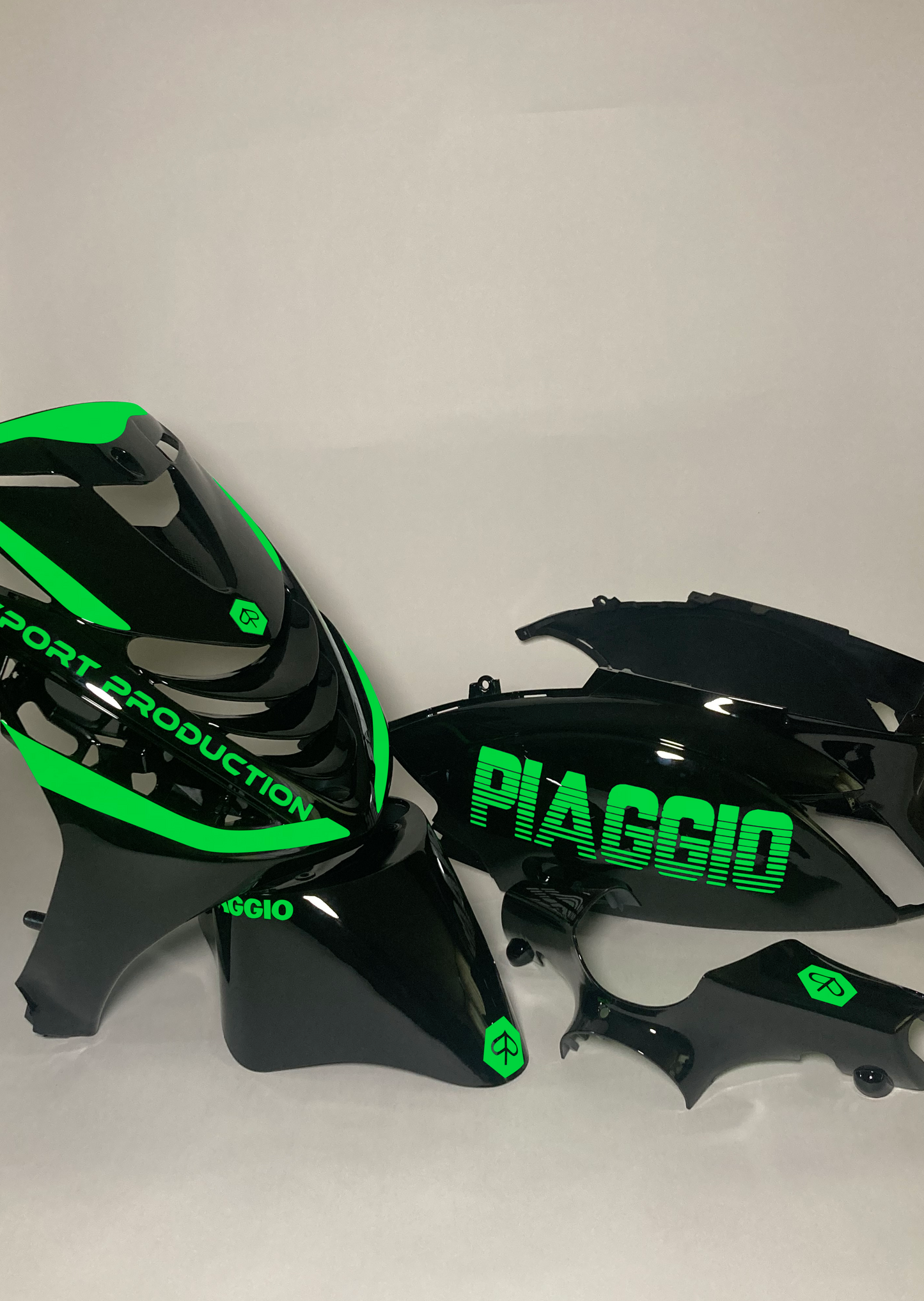 Zip Piaggio | Fluor Green