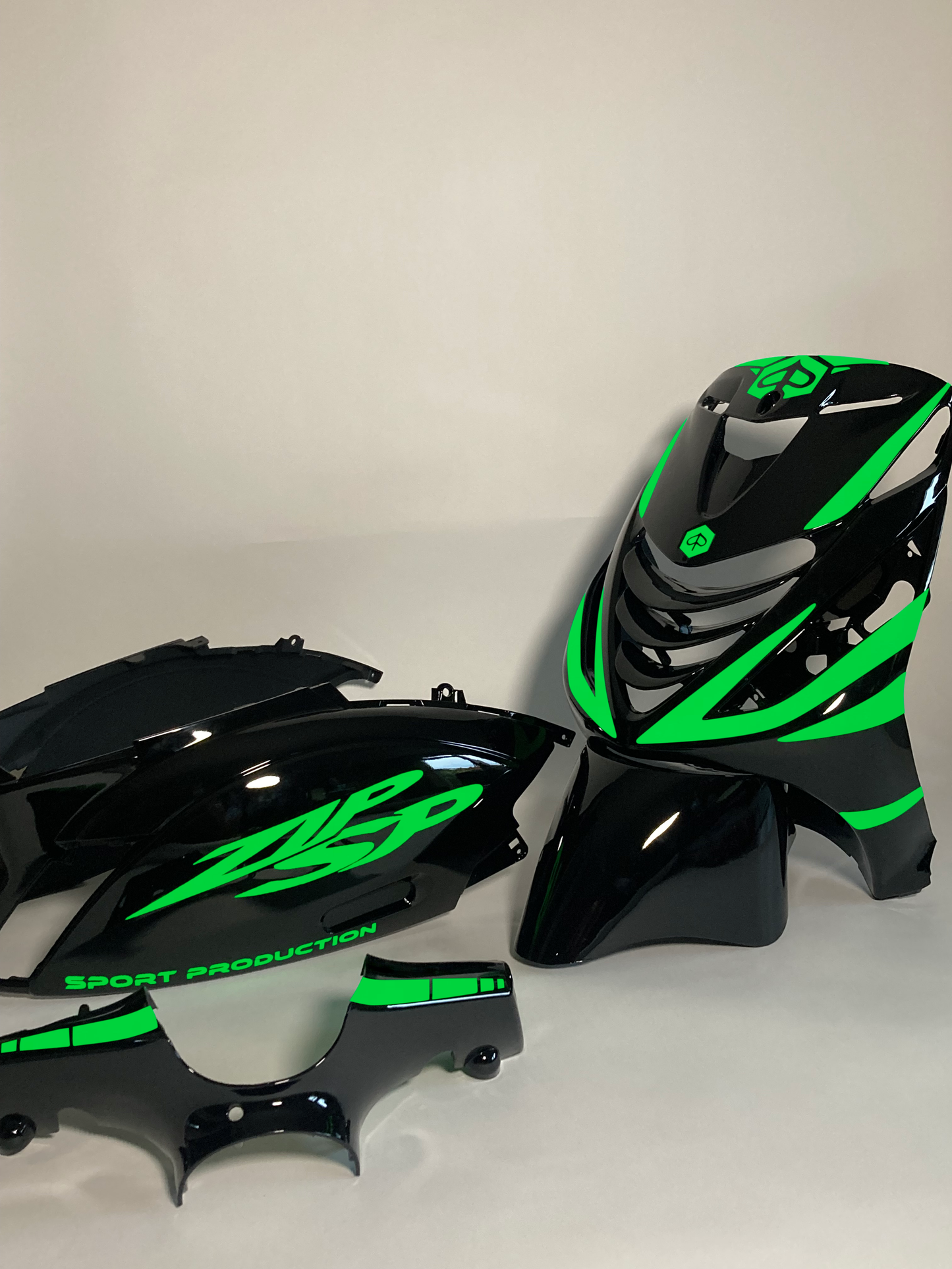 Zip Sport Production | Fluor Groen