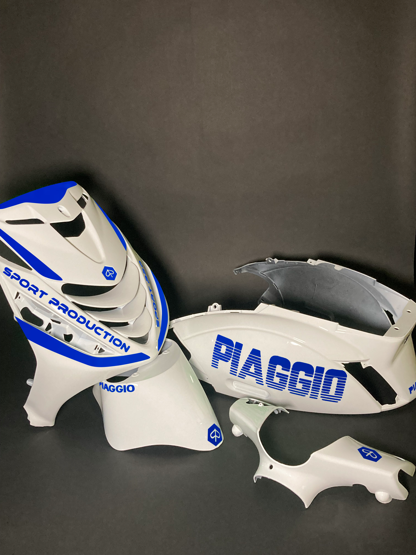 Zip Piaggio | Reflective Blue