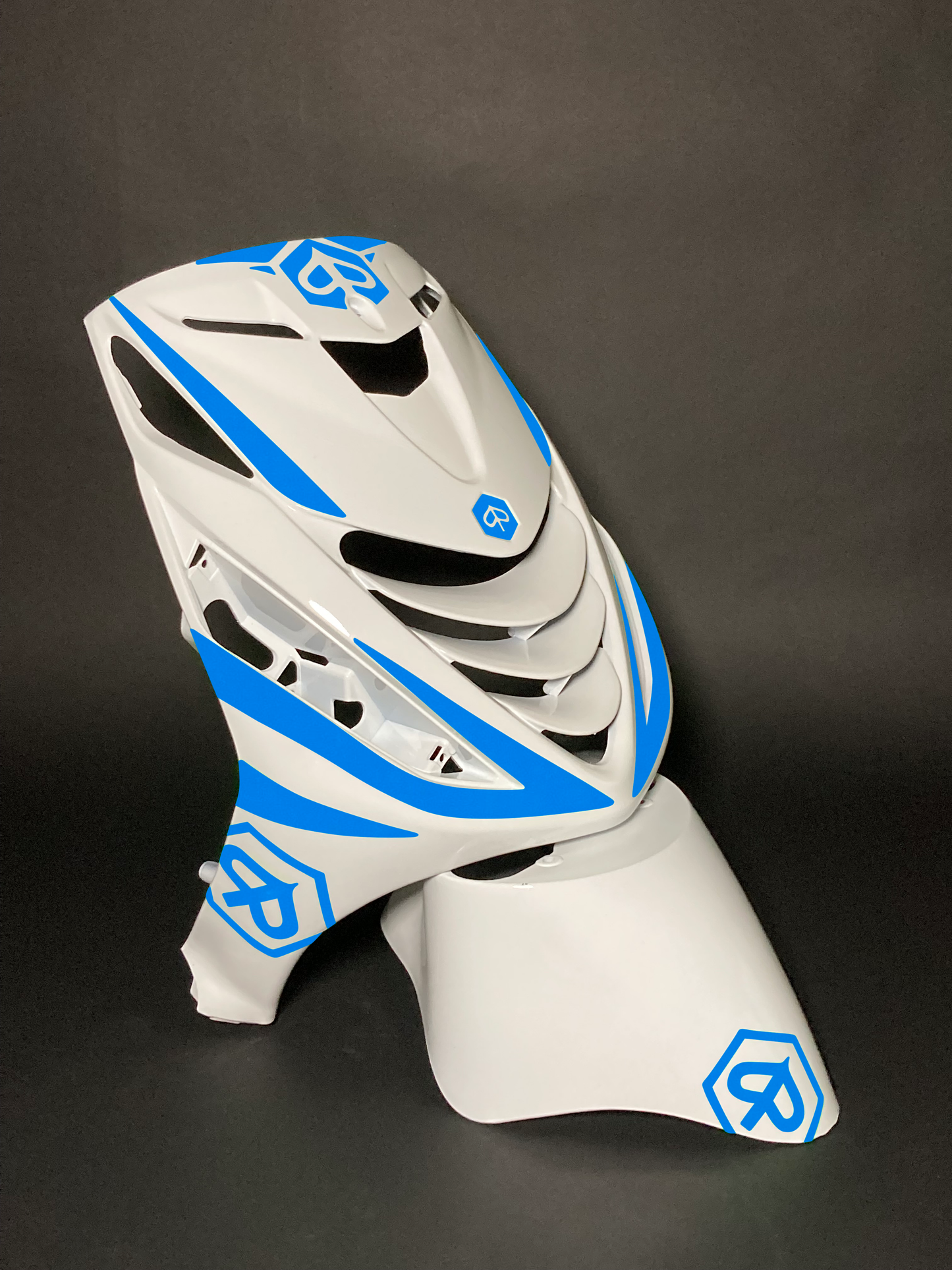 Zip Crossed | Light blue