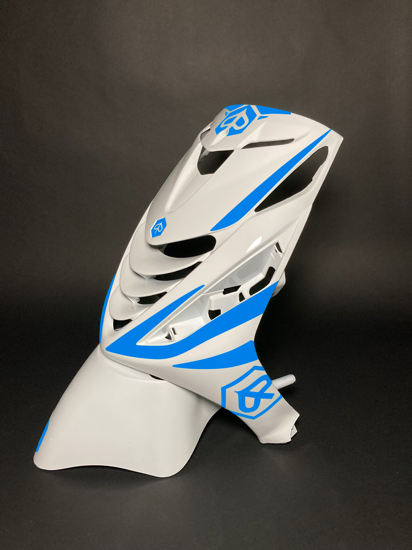 Zip Crossed | Light blue