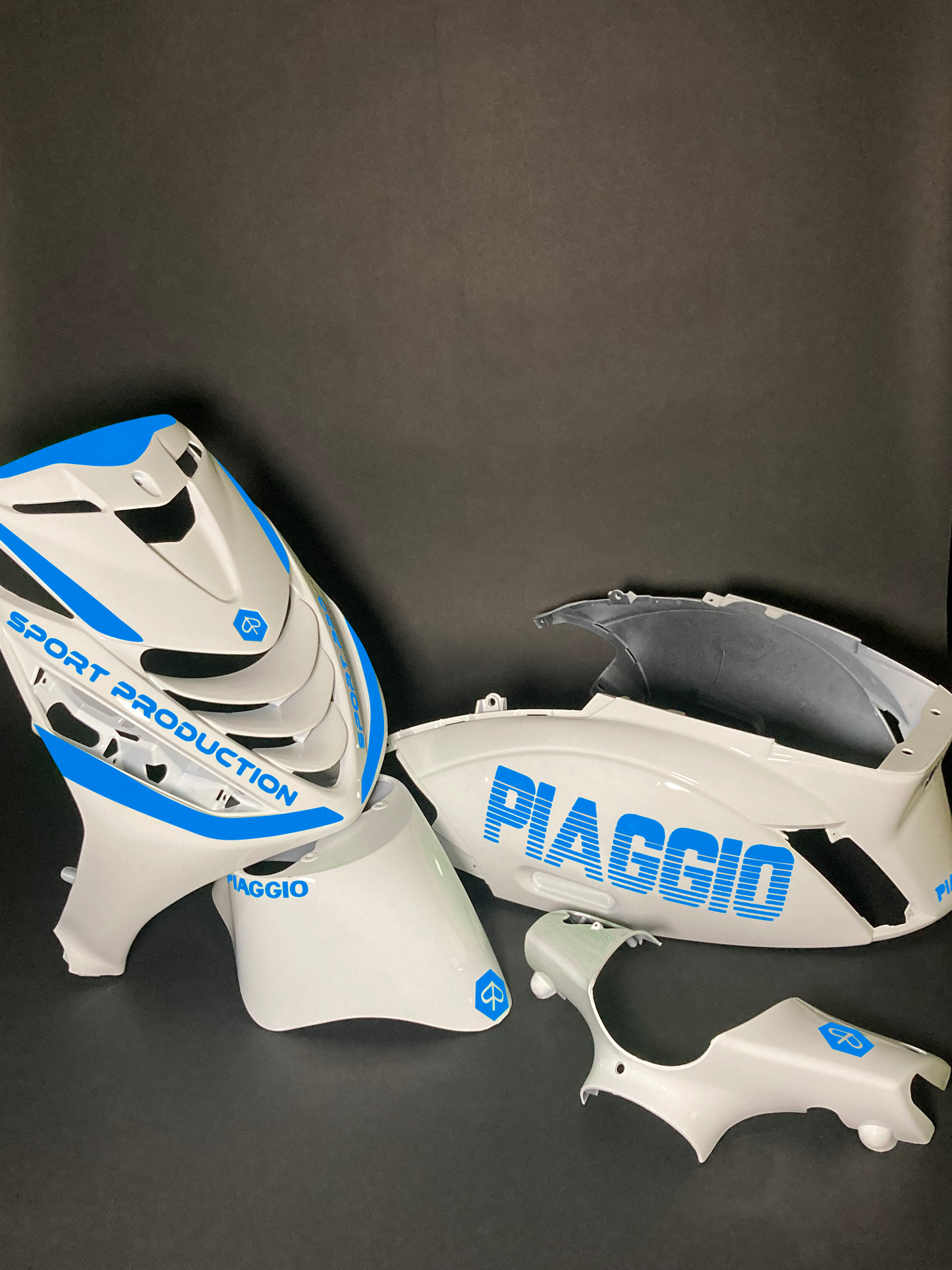Zip Piaggio | Licht Blauw