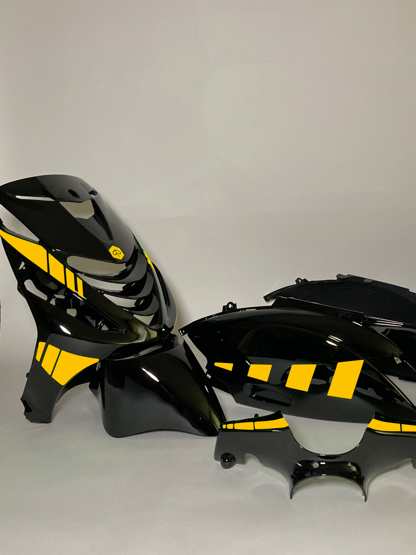 Zip Striped | Yellow