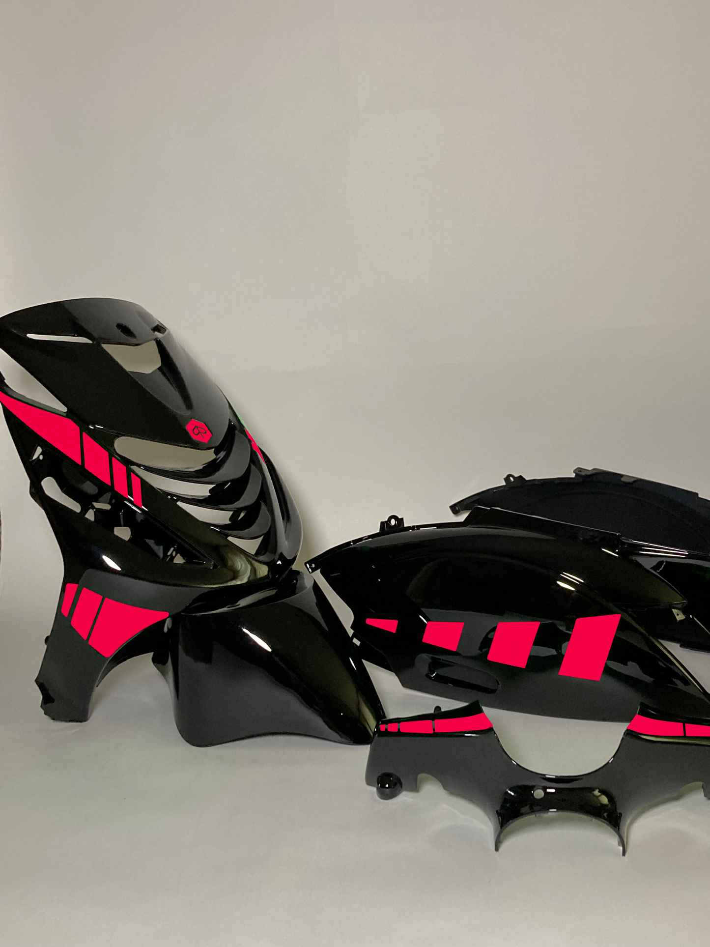 Zip Striped | Fluor Pink