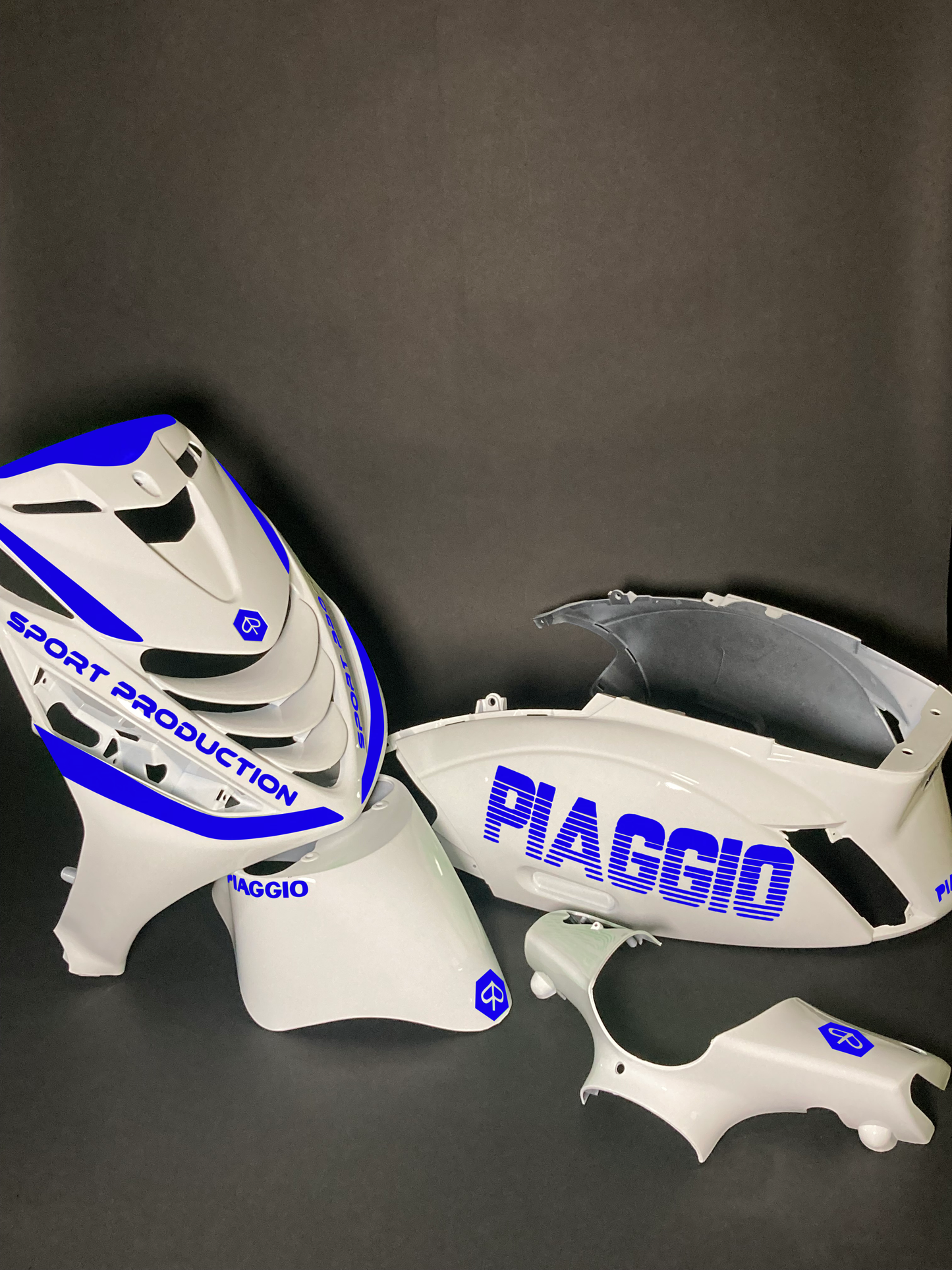 Zip Piaggio | Blauw