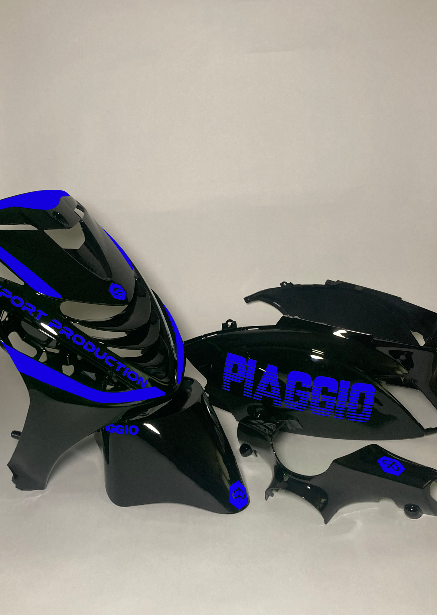Zip Piaggio | Blauw