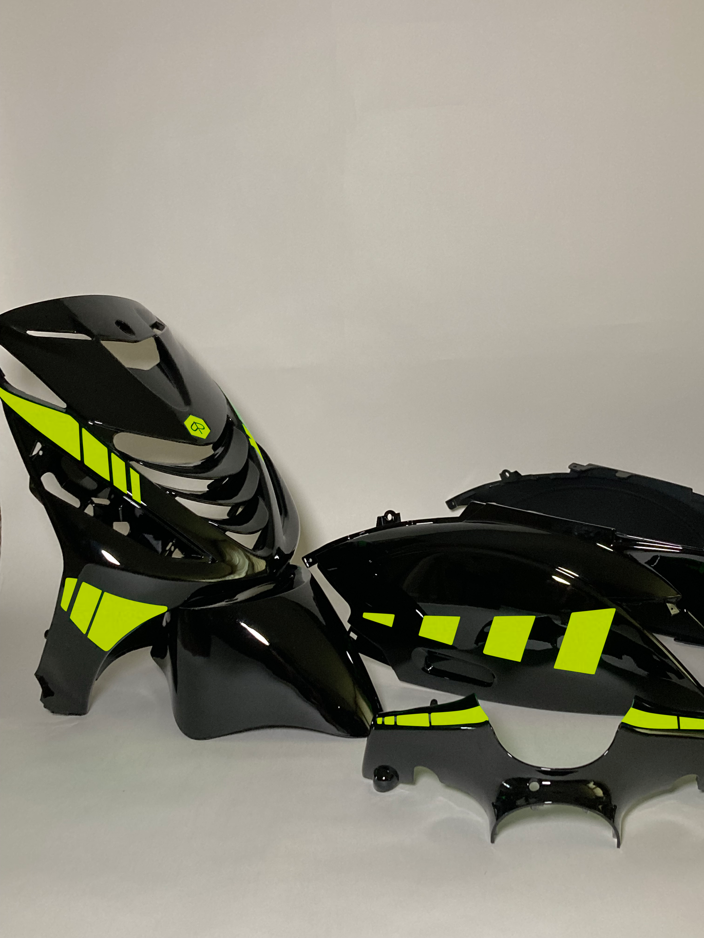 Zip Striped | Fluor Yellow