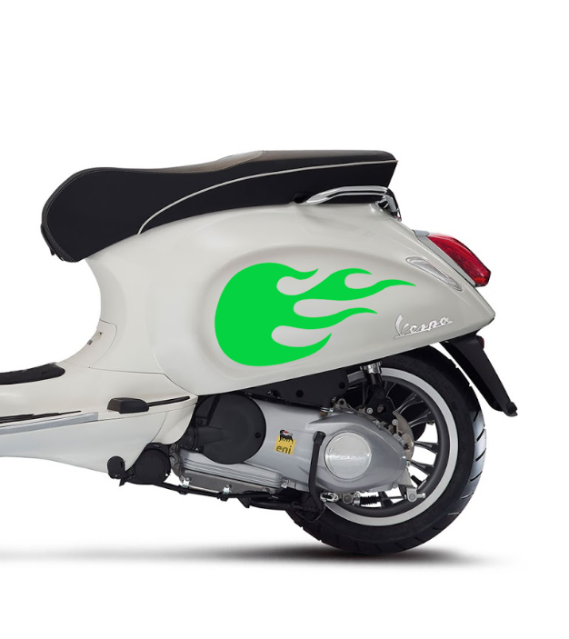 Sprint Flames | Reflectief groen