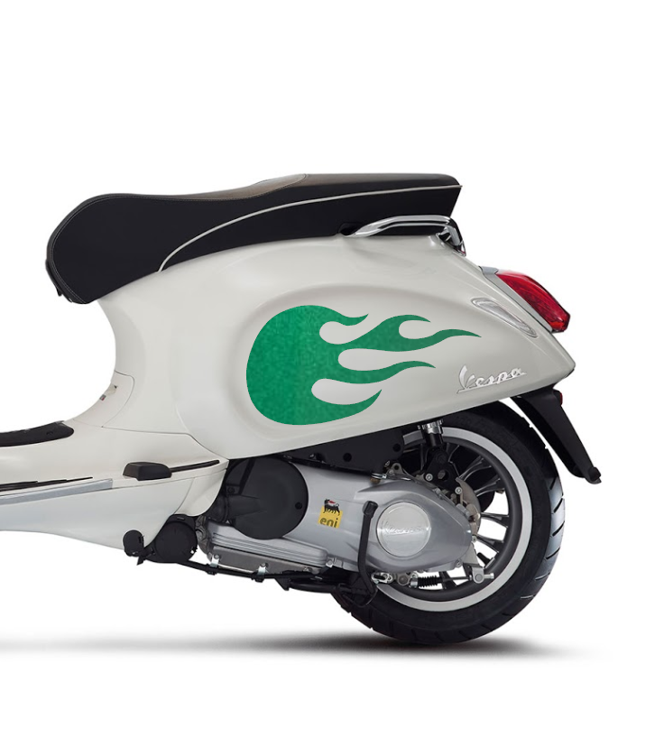 Sprint Flames | Reflectief groen