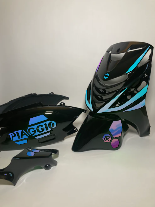 Hexa | Blauw paars cameleon