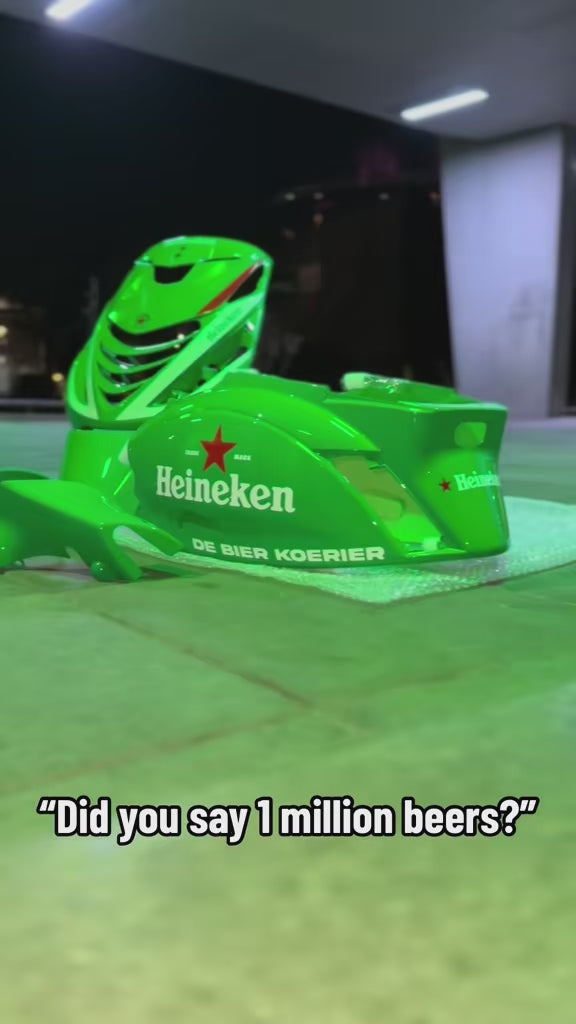 G-RAP【SHAG G】 Piaggio zip | Heineken – Zipstickers