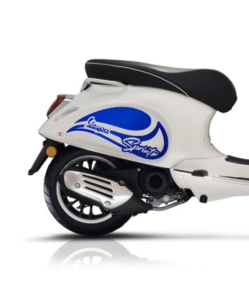 Sprint Splash | Reflectief blauw