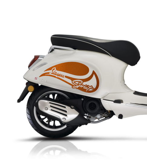 Sprint Swoosh | Reflectief orange