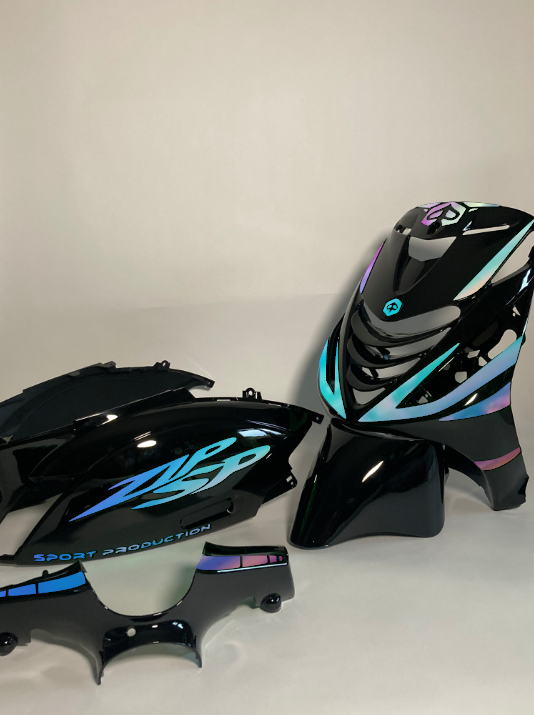 Sport Production | Blauw/paars cameleon