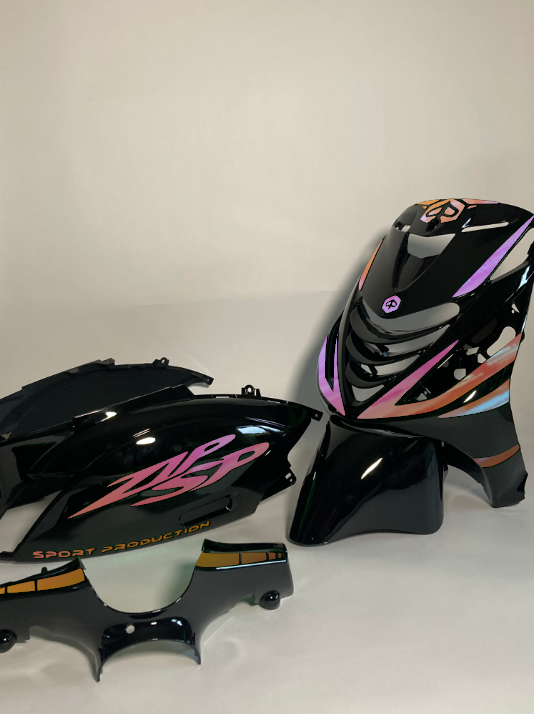 Sport Production | Geel/paars cameleon
