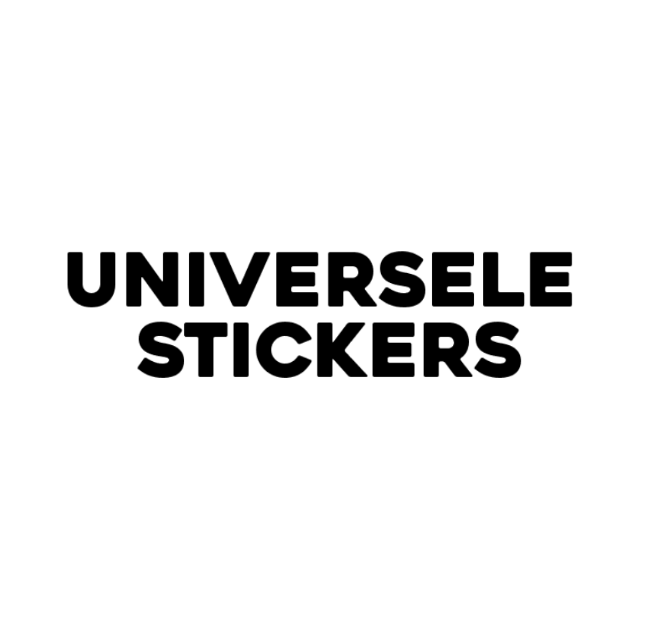 universele stickers