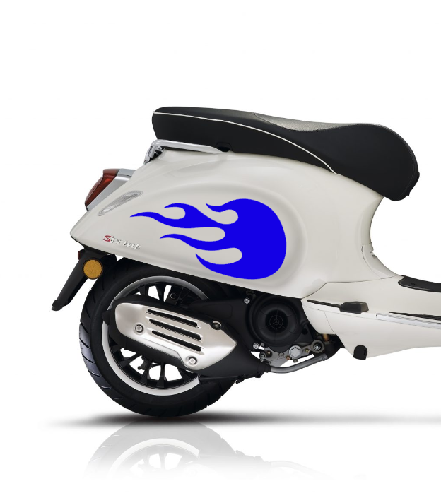 Sprint Flames | Blauw