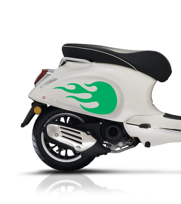 Sprint Flames | Groen