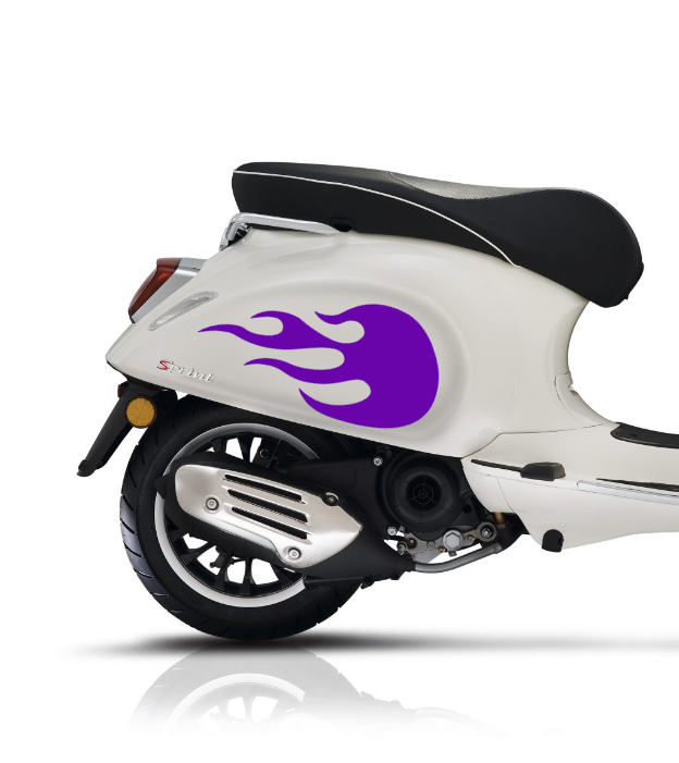 Sprint Flames | Paars