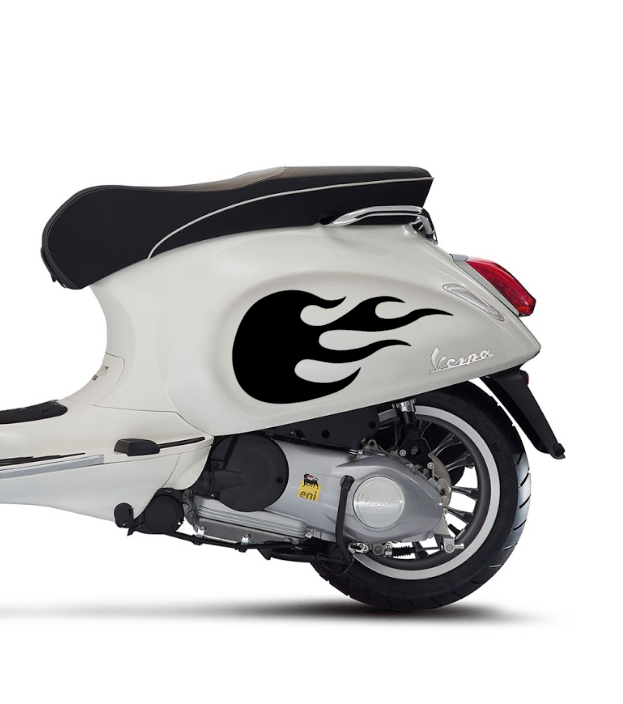 Sprint Flames | Zwart