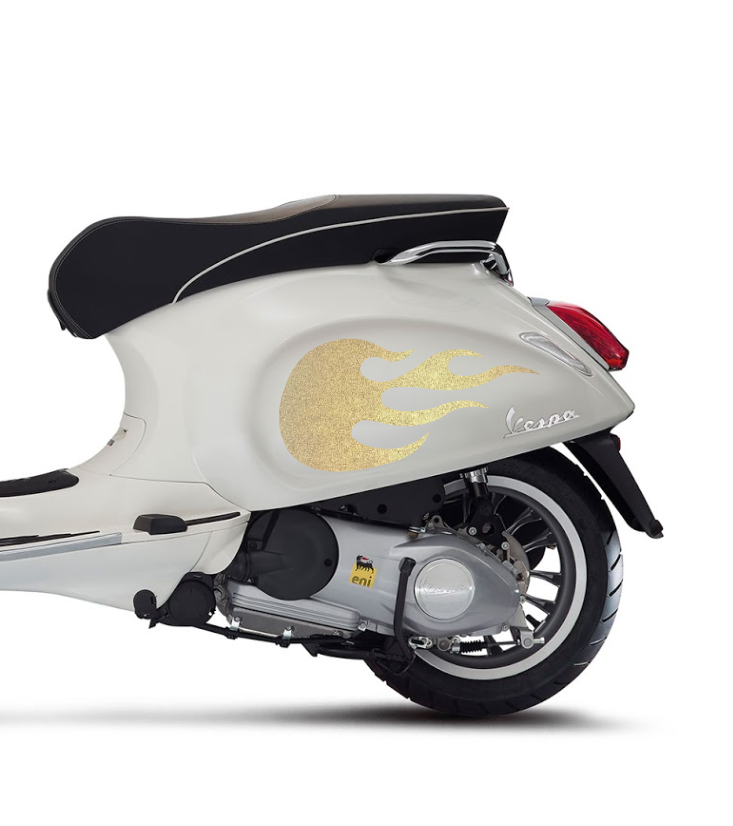 Sprint Flames | Reflectief wit