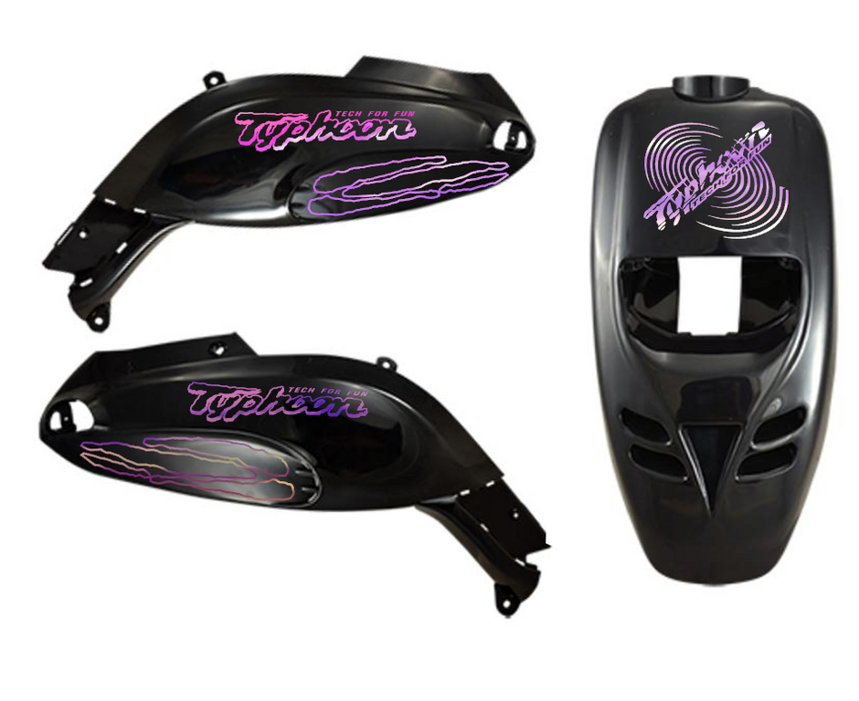 Cyclone | Metallic kleuren – Zipstickers