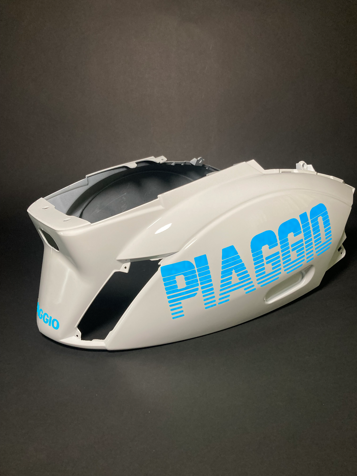 Reißverschluss Piaggio | Reflektierendes Blau