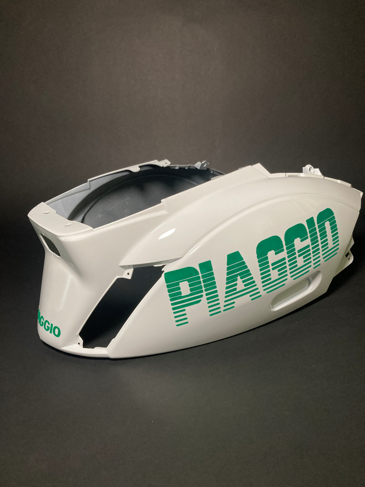 Reißverschluss Piaggio | Reflektierendes Weiß