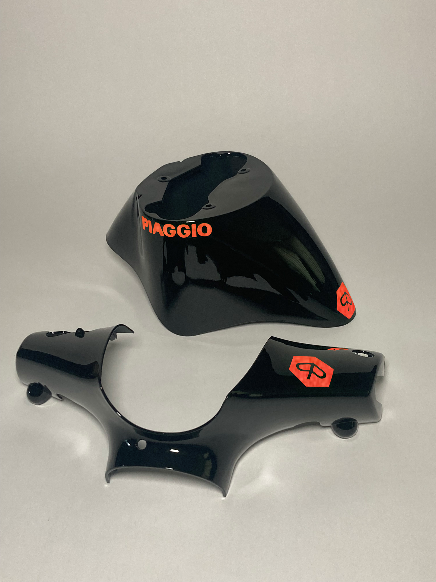 Reißverschluss Piaggio | Reflektierendes Rot