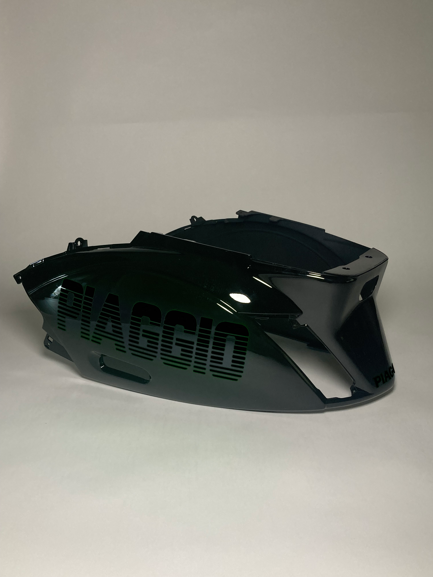 Reißverschluss Piaggio | Reflektierendes Schwarz