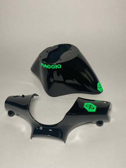 Reißverschluss Piaggio | Reflektierendes Grün